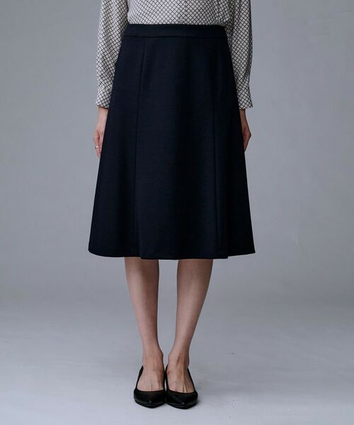 UNTITLED / アンタイトル ミニ・ひざ丈スカート | 【洗えるスーツ/ストレッチ】ウール混ジャージ マーメイドスカート | 詳細18