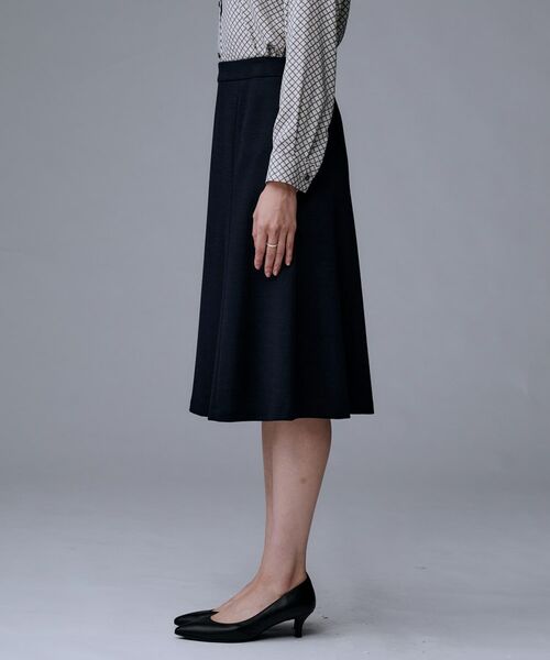 UNTITLED / アンタイトル ミニ・ひざ丈スカート | 【洗えるスーツ/ストレッチ】ウール混ジャージ マーメイドスカート | 詳細19