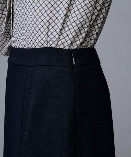 UNTITLED / アンタイトル ミニ・ひざ丈スカート | 【洗えるスーツ/ストレッチ】ウール混ジャージ マーメイドスカート | 詳細22