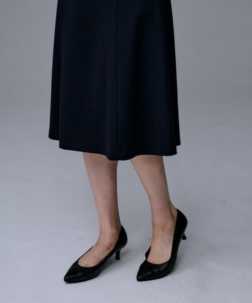 UNTITLED / アンタイトル ミニ・ひざ丈スカート | 【洗えるスーツ/ストレッチ】ウール混ジャージ マーメイドスカート | 詳細23