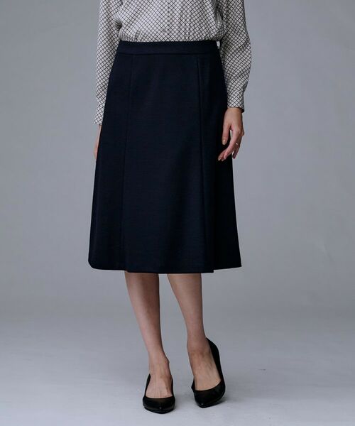 UNTITLED / アンタイトル ミニ・ひざ丈スカート | 【洗えるスーツ/ストレッチ】ウール混ジャージ マーメイドスカート | 詳細8