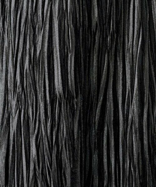 UNTITLED / アンタイトル ロング・マキシ丈スカート | 【ウエストゴム／着映え】ランダムプリーツベロアスカート | 詳細5