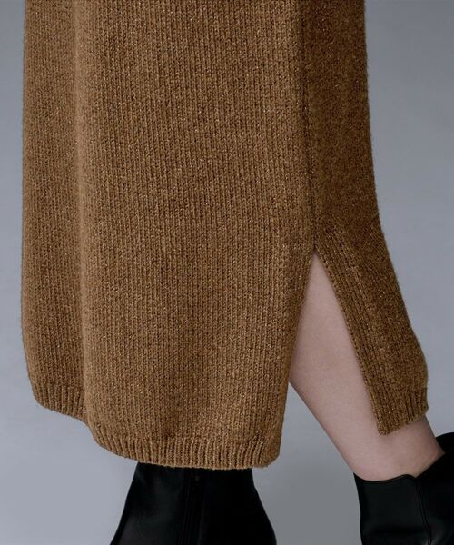 UNTITLED / アンタイトル ロング・マキシ丈スカート | 【セットアップ可能/ウエスト総ゴム】ラメニットナロースカート | 詳細18