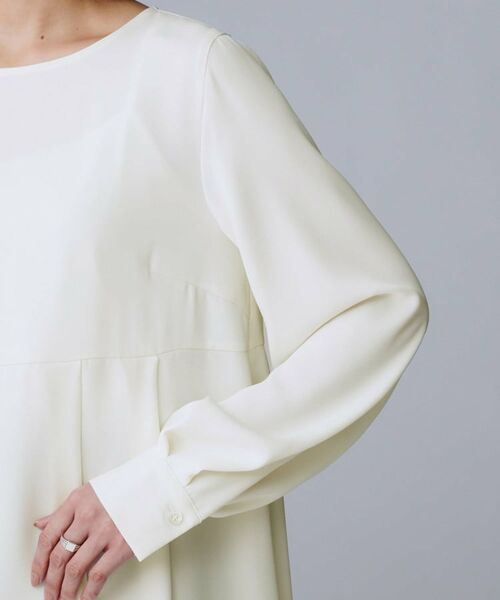 UNTITLED / アンタイトル シャツ・ブラウス | 【重ね着/きれいめトップス/フォーマル】レイヤード ペプラムブラウス | 詳細13