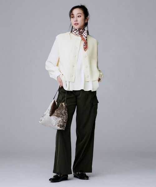 UNTITLED / アンタイトル シャツ・ブラウス | 【重ね着/きれいめトップス/フォーマル】レイヤード ペプラムブラウス | 詳細5