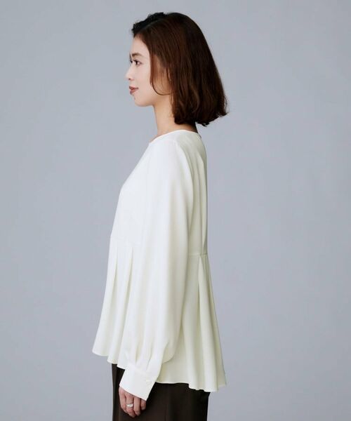 UNTITLED / アンタイトル シャツ・ブラウス | 【重ね着/きれいめトップス/フォーマル】レイヤード ペプラムブラウス | 詳細9
