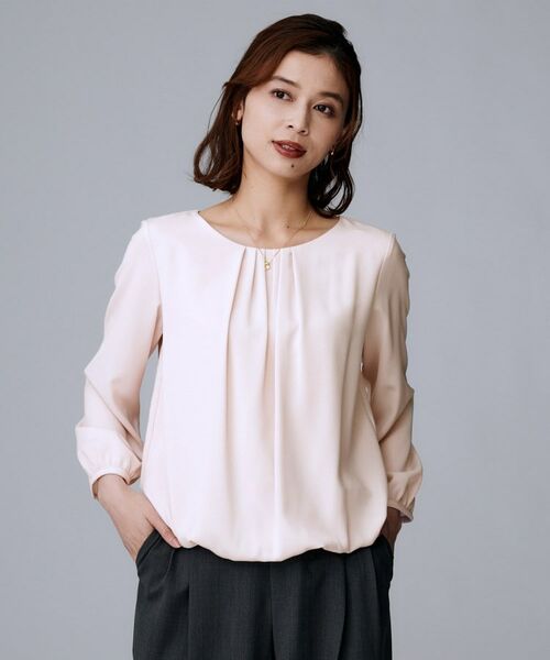 UNTITLED / アンタイトル シャツ・ブラウス | 【通勤スーツ/オフィス/フォーマル】パウダリーブラウス | 詳細15