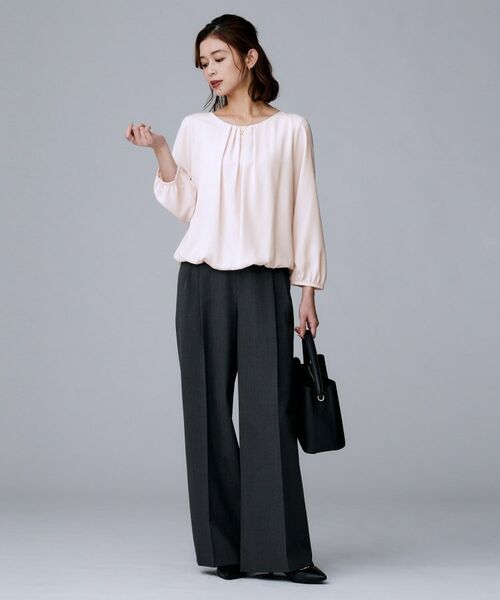 UNTITLED / アンタイトル シャツ・ブラウス | 【通勤スーツ/オフィス/フォーマル】パウダリーブラウス | 詳細16