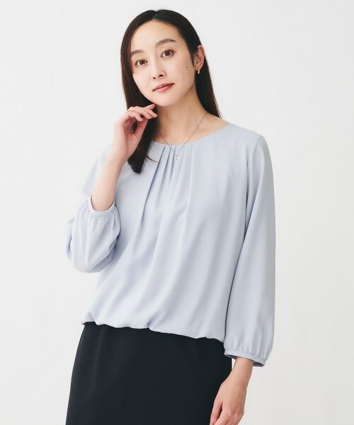 UNTITLED / アンタイトル シャツ・ブラウス | 【通勤スーツ/オフィス/フォーマル】パウダリーブラウス | 詳細18