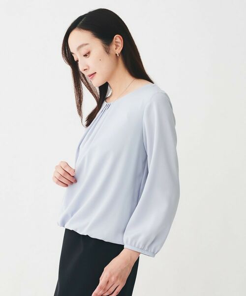 UNTITLED / アンタイトル シャツ・ブラウス | 【通勤スーツ/オフィス/フォーマル】パウダリーブラウス | 詳細19