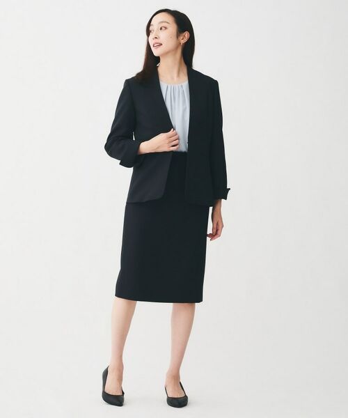 UNTITLED / アンタイトル シャツ・ブラウス | 【通勤スーツ/オフィス/フォーマル】パウダリーブラウス | 詳細20