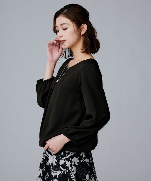 UNTITLED / アンタイトル シャツ・ブラウス | 【通勤スーツ/オフィス/フォーマル】パウダリーブラウス | 詳細7