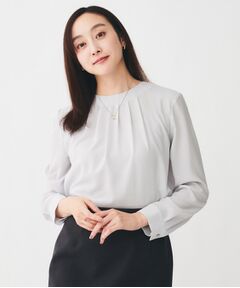 UNTITLED / アンタイトル シャツ・ブラウス | 【通勤スーツ/オフィス/フォーマル】タックブラウス