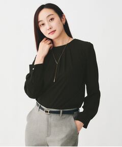 UNTITLED / アンタイトル シャツ・ブラウス | 【通勤スーツ/オフィス/フォーマル】タックブラウス