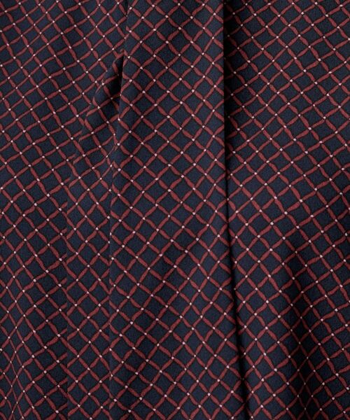 UNTITLED / アンタイトル シャツ・ブラウス | 【ボウタイ/通勤スーツ/オフィス】スクエアプリントブラウス | 詳細9