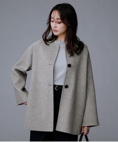 【ミディ丈/軽やか】セミラグランリバー コート