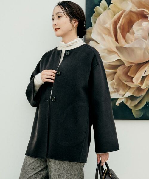 UNTITLED / アンタイトル その他アウター | 【ミディ丈/軽やか】セミラグランリバー コート | 詳細10