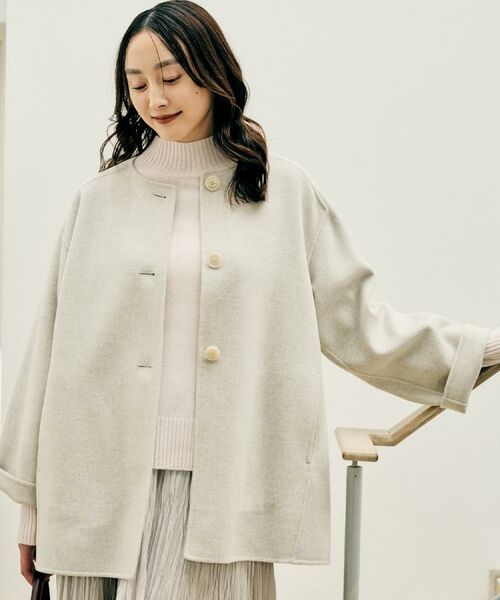 UNTITLED / アンタイトル その他アウター | 【ミディ丈/軽やか】セミラグランリバー コート | 詳細16