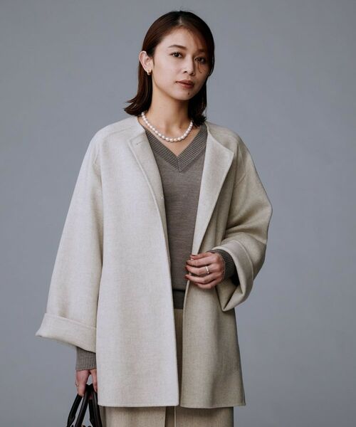 UNTITLED / アンタイトル その他アウター | 【ミディ丈/軽やか】セミラグランリバー コート | 詳細19