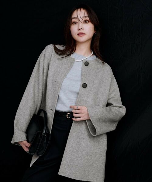 UNTITLED / アンタイトル その他アウター | 【ミディ丈/軽やか】セミラグランリバー コート | 詳細2