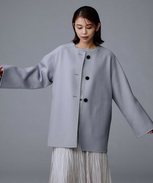 UNTITLED / アンタイトル その他アウター | 【ミディ丈/軽やか】セミラグランリバー コート | 詳細26