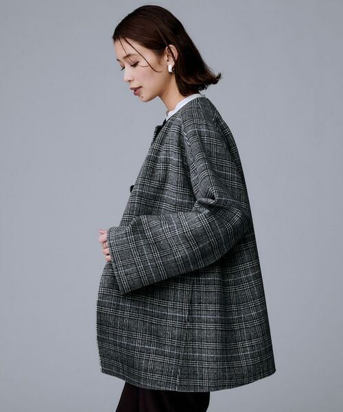 UNTITLED / アンタイトル その他アウター | 【ミディ丈/軽やか】セミラグランリバー コート | 詳細29