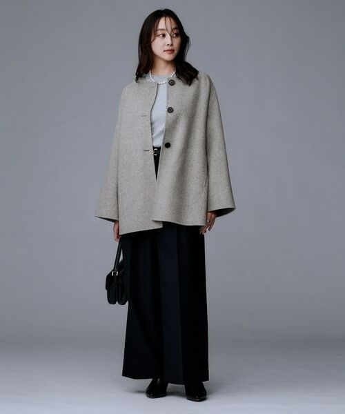 UNTITLED / アンタイトル その他アウター | 【ミディ丈/軽やか】セミラグランリバー コート | 詳細4