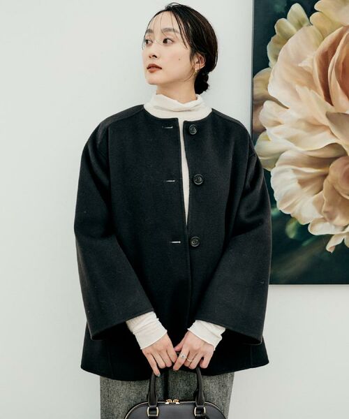 UNTITLED / アンタイトル その他アウター | 【ミディ丈/軽やか】セミラグランリバー コート | 詳細9