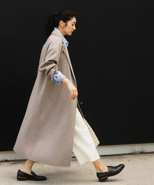 UNTITLED / アンタイトル その他アウター | 【ロング丈/軽やか】テーラード リバーコート | 詳細10