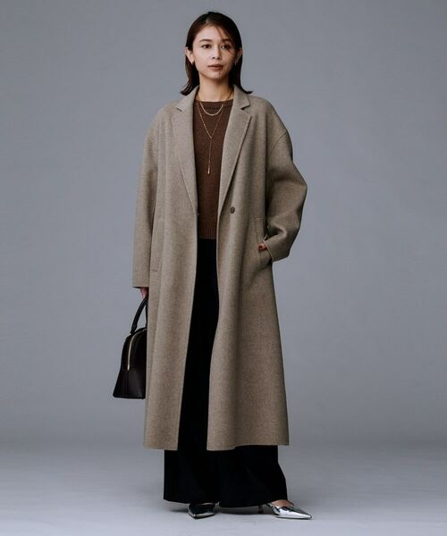 UNTITLED / アンタイトル その他アウター | 【ロング丈/軽やか】テーラード リバーコート | 詳細11