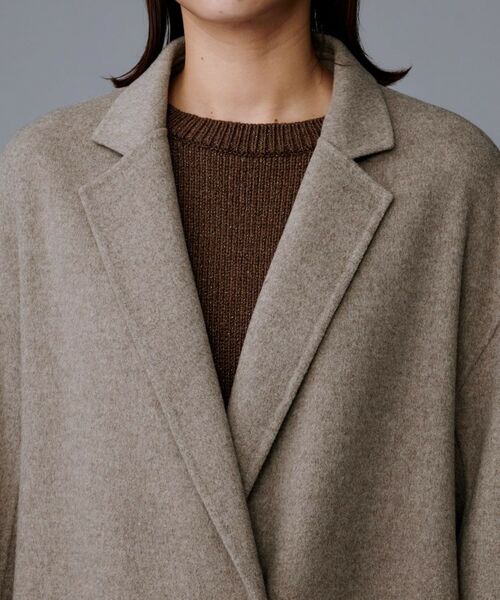 UNTITLED / アンタイトル その他アウター | 【ロング丈/軽やか】テーラード リバーコート | 詳細16