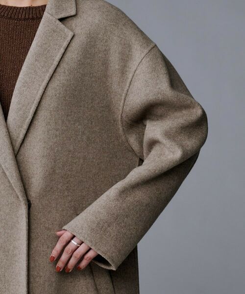 UNTITLED / アンタイトル その他アウター | 【ロング丈/軽やか】テーラード リバーコート | 詳細17
