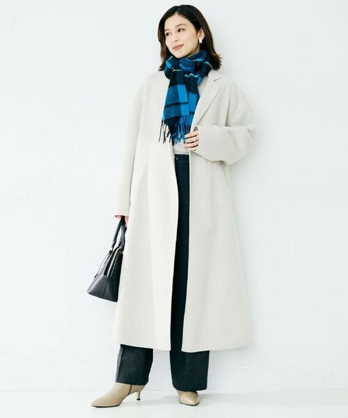 UNTITLED / アンタイトル その他アウター | 【ロング丈/軽やか】テーラード リバーコート | 詳細2