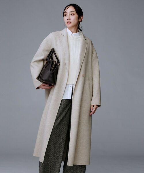 UNTITLED / アンタイトル その他アウター | 【ロング丈/軽やか】テーラード リバーコート | 詳細3