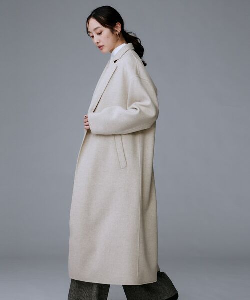 UNTITLED / アンタイトル その他アウター | 【ロング丈/軽やか】テーラード リバーコート | 詳細4
