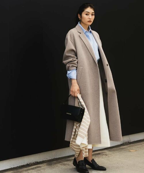 UNTITLED / アンタイトル その他アウター | 【ロング丈/軽やか】テーラード リバーコート | 詳細8