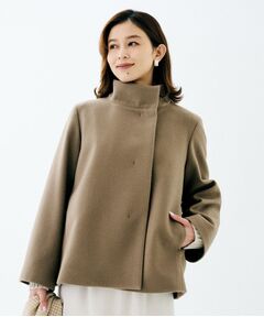 UNTITLED / アンタイトル その他アウター | 【着回しが効く／オンオフアウター】ウールショートコート