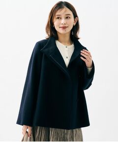 UNTITLED / アンタイトル その他アウター | 【着回しが効く／オンオフアウター】ウールショートコート