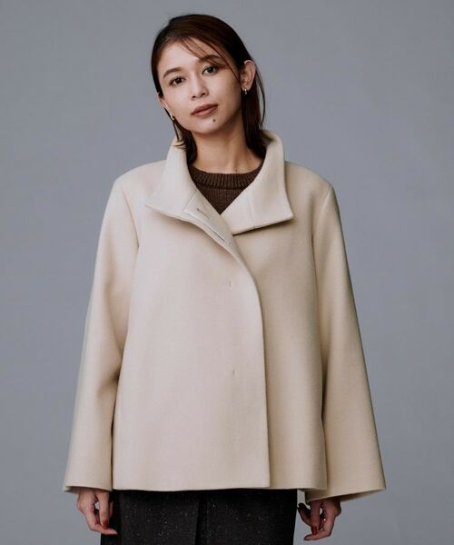 UNTITLED / アンタイトル その他アウター | 【着回しが効く/オンオフアウター】ウールショートコート | 詳細15