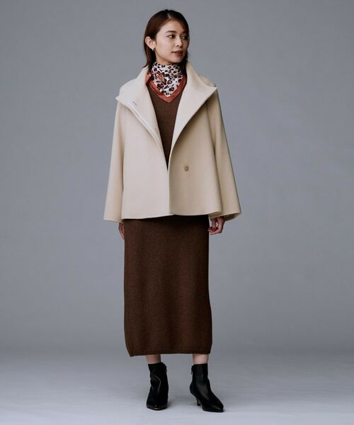 UNTITLED / アンタイトル その他アウター | 【着回しが効く/オンオフアウター】ウールショートコート | 詳細17