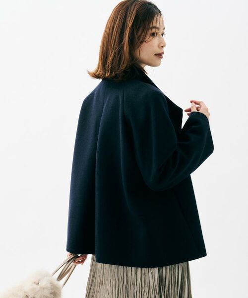 UNTITLED / アンタイトル その他アウター | 【着回しが効く/オンオフアウター】ウールショートコート | 詳細27