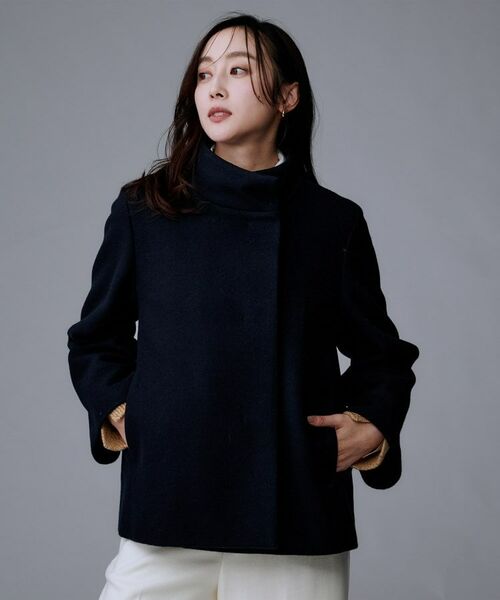 UNTITLED / アンタイトル その他アウター | 【着回しが効く/オンオフアウター】ウールショートコート | 詳細29
