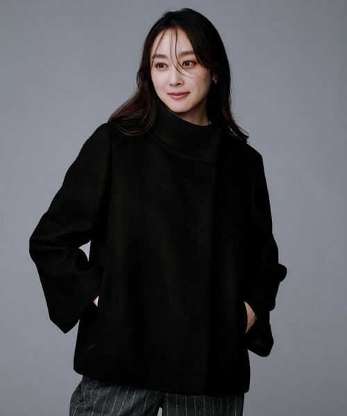 UNTITLED / アンタイトル その他アウター | 【着回しが効く/オンオフアウター】ウールショートコート | 詳細8