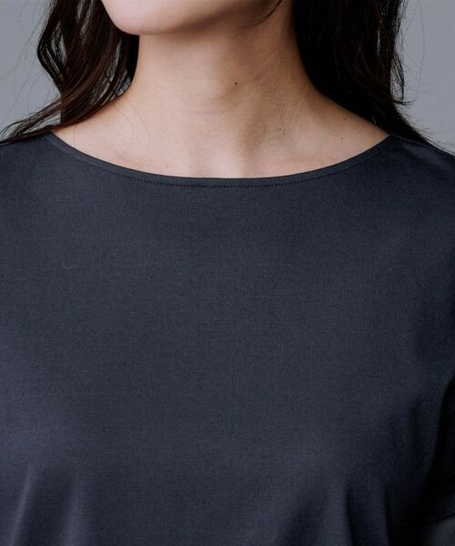 UNTITLED / アンタイトル カットソー | 【一枚で着映える/五分袖】シアースリーブ プルオーバー | 詳細17