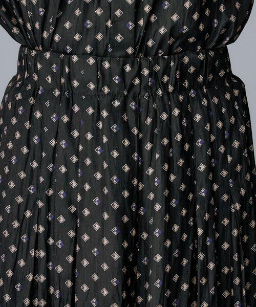 UNTITLED / アンタイトル ショート・ハーフ・半端丈パンツ | 【セットアップ可/ウエストゴム/リラクシー】スクエアジオメ柄スカーチョ | 詳細15