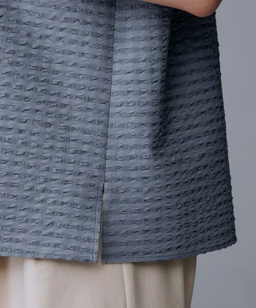 UNTITLED / アンタイトル シャツ・ブラウス | 【吸水速乾/ストレッチ/Vネック】フォルムスリーブ ブラウス | 詳細19