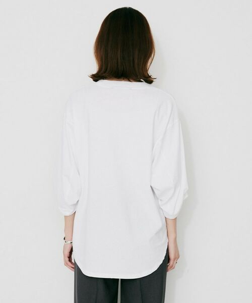 UNTITLED / アンタイトル Tシャツ | 【Munich】タックスリーブTシャツ | 詳細12