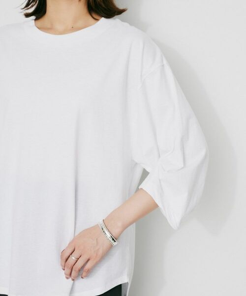 UNTITLED / アンタイトル Tシャツ | 【Munich】タックスリーブTシャツ | 詳細14