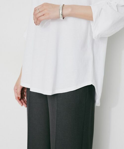 UNTITLED / アンタイトル Tシャツ | 【Munich】タックスリーブTシャツ | 詳細15