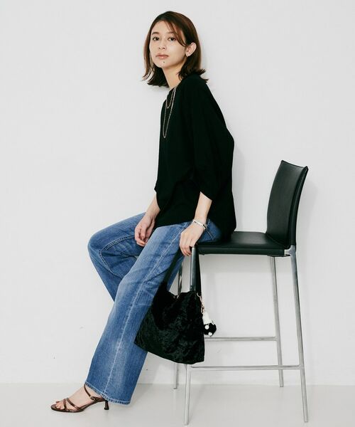 UNTITLED / アンタイトル Tシャツ | 【Munich】タックスリーブTシャツ | 詳細4